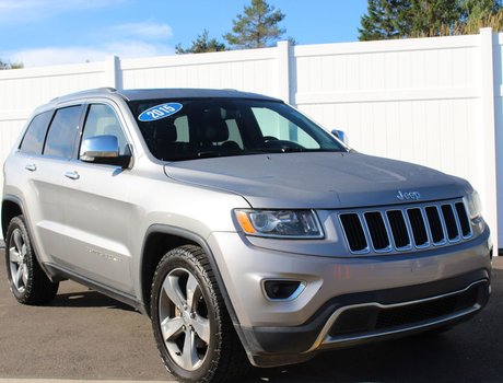 2015 Jeep Grand Cherokee Limited | Leather | HtdSeats | Aux | RmteStart