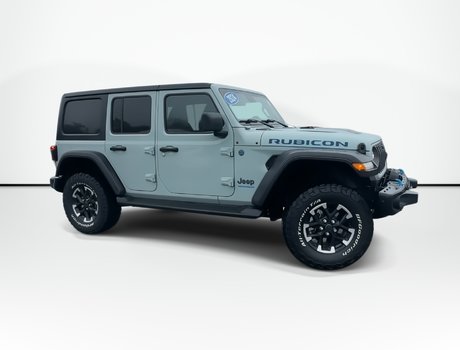 2024 Jeep Wrangler 4xe Rubicon | Cam | HtdSeat | 2Tops | Warranty to 2028