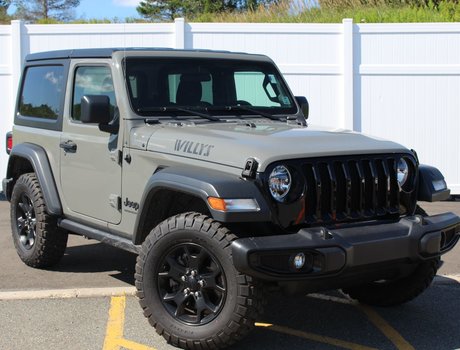 2023 Jeep Wrangler Willys Sport | 6-Speed | Cam | Warranty to 2028