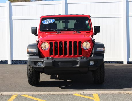 2024 Jeep Wrangler SPORT | Cam | USB | Bluetooth | Warranty to 2028