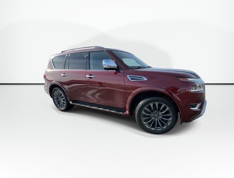 2023 Nissan Armada Platinum | Lthr | Roof | Cam | Warranty to 2028