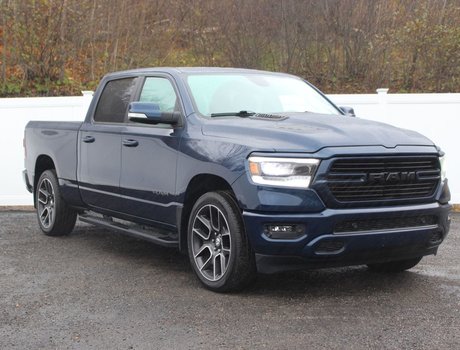 2020 Ram 1500 Sport | Cam | USB | HtdSeats | Warranty to 2024