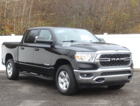 2022 Ram 1500 Big Horn | Cam | USB | HtdWheel | Warranty to 2026