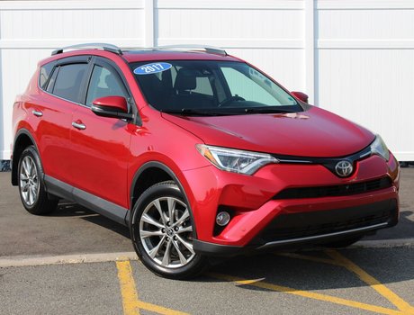 2017 Toyota RAV4 Limited | Leather | SunRoof | Nav | Cam | HtdSeats