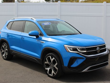 2022 Volkswagen Taos Highline | Lthr | SunRoof | Cam | HtdSeats | USB