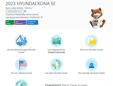 2023 Hyundai KONA ELECTRIC Prefrerred | Nav | Cam | USB HtdWheel