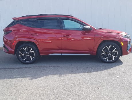 2025 Hyundai TUCSON HYBRID N-Line | Leather | Roof | Cam | USB | HtdWheel