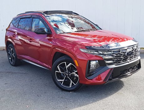 2025 Hyundai TUCSON HYBRID N-Line | Leather | Roof | Cam | USB | HtdWheel