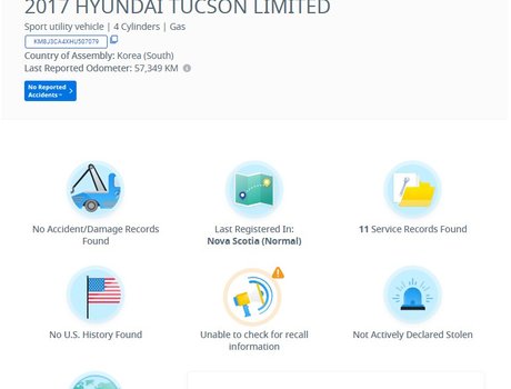 2017 Hyundai Tucson SE | Leather | SunRoof | Cam | USB | Htd Wheel