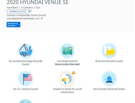 2020 Hyundai Venue Essential SE | Cam | USB | HtdSeats | Bluetooth