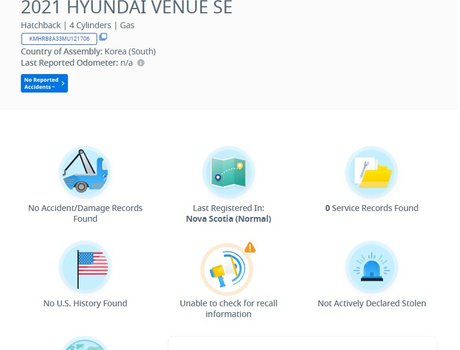 2021 Hyundai Venue Essential | Cam | USB | Htd. Seats | Bluetooth