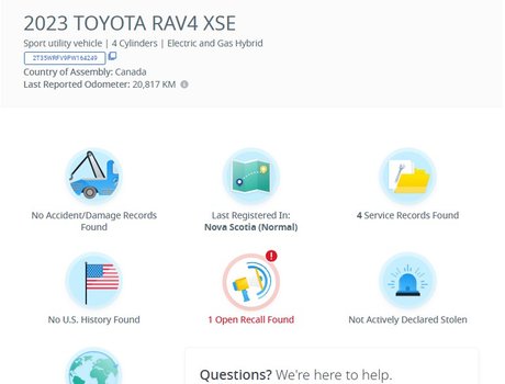 2023 Toyota RAV4 HYBRID XSE | Leather | Roof | Nav | Cam | USB