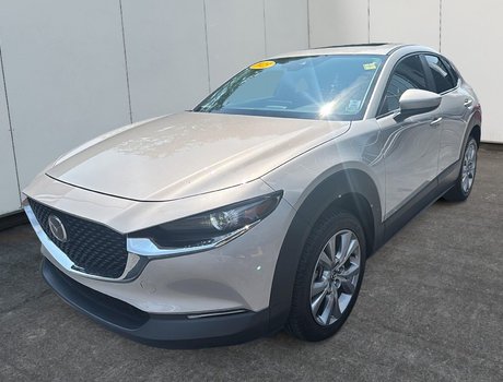 2023 Mazda CX-30 GS-L | Leather | Sunroof | Cam | USB | HtdWheel