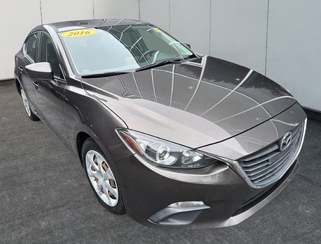 2016 Mazda Mazda3 GX | Cam | USB | HtdSeats | Bluetooth | Keyless