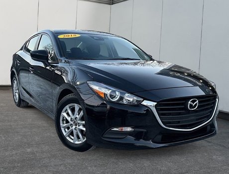 2018 Mazda Mazda3 GS | Cam | USB | HtdSeats | Bluetooth | Keyless