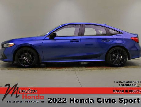 2022 Honda Civic Sedan Sport