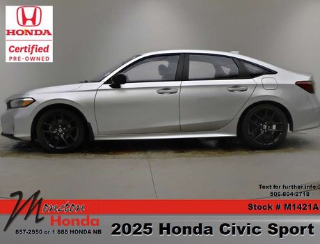 2025 Honda Civic Sedan Sport