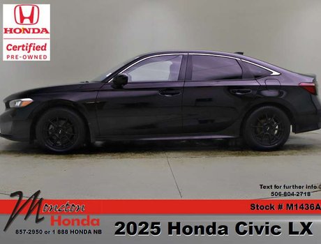 2025 Honda Civic Sedan LX