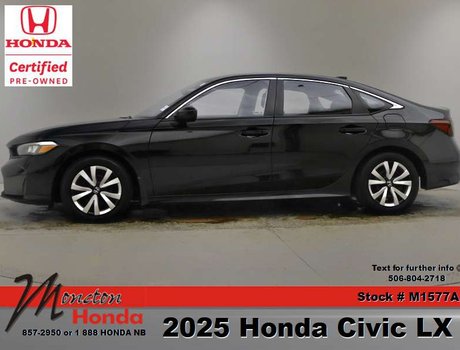 2025 Honda Civic Sedan LX