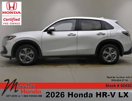 2026 Honda HR-V LX