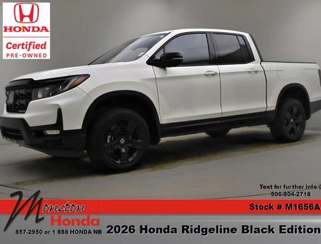 2026 Honda Ridgeline Black Edition