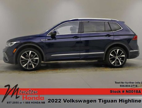 2022 Volkswagen Tiguan Highline R-Line