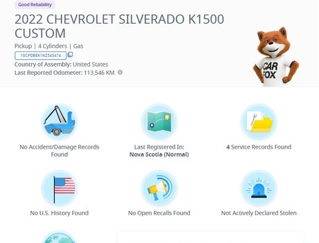 2022 Chevrolet Silverado 1500 Custom | Cam | USB | Cruise | Warranty to 2028