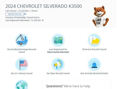 2024 Chevrolet SILVERADO 3500HD CC USB | Cruise | Upfitter Switches