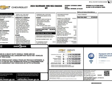 2024 Chevrolet SILVERADO 3500HD CC USB | Cruise | Upfitter Switches