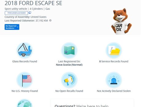 2018 Ford Escape SE | Cam | USB | Bluetooth | HtdSeats | Cruise