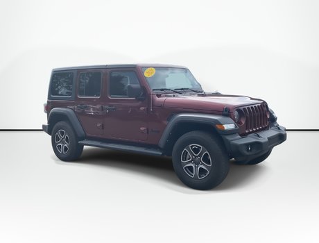 2021 Jeep Wrangler JK Unlimited Sport S | Cam | USB | Bluetooth | Cruise