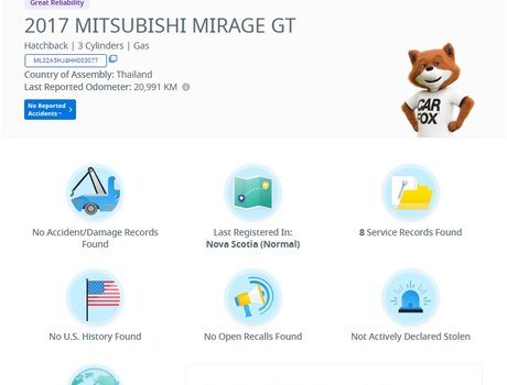 2017 Mitsubishi Mirage SEL |  HtdSeats | Cam | USB | Bluetooth