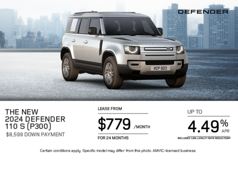 The 2024 Land Rover Defender S