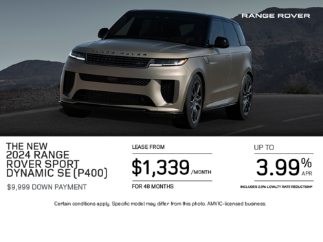 The 2024 Range Rover Sport