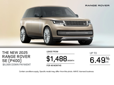 The 2025 Range Rover