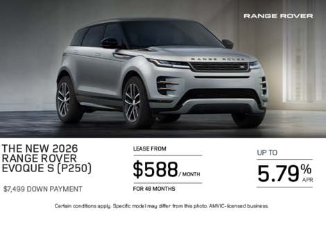The 2026 Range Rover Evoque