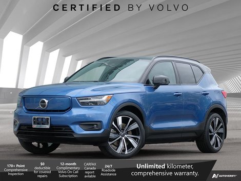 2021 Volvo XC40 Recharge Pure Electric P8