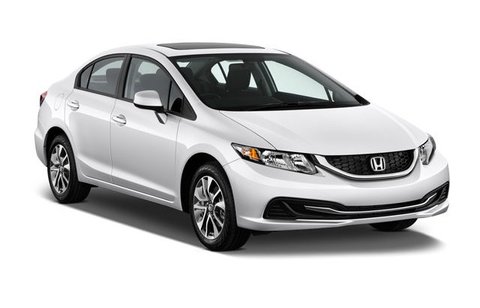 2014 Honda Civic Sedan EX | Sunroof | Cam | USB | Htd Seats