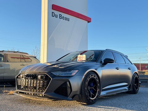 2023 Audi RS 6 Avant EXLUSIVE  1/1 ( 840HP) CERCUEIL ROULANT !!! /