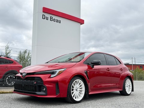 Toyota GR Corolla ROUGE =HYPER RARE / PEA 27-04-28=100KM / 2023