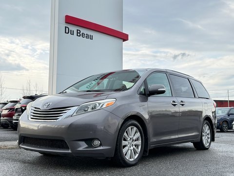 Toyota Sienna LIMITED FWD / LA TOTALE ! / INSPECTÉ SÉCURITAIRE / 2017