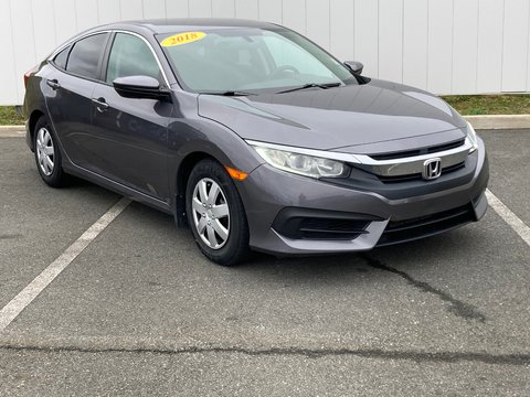 2018 Honda CIVIC SEDAN LX | Cam | Keyless | Cruise | AUX