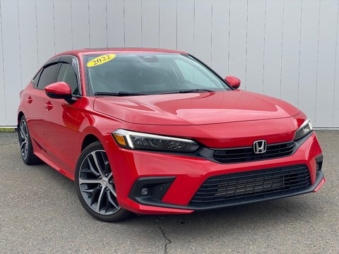 2022 Honda Civic Sedan TOURING | Leather | Roof | Cam | Warranty to 2027