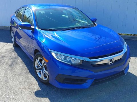2016 Honda Civic Sedan LX | Cam | USB | HtdSeats | Bluetooth