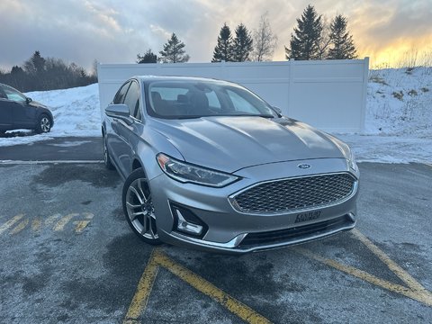 2020 Ford Fusion Hybrid Titanium | Cam | Roof | HtdSeat | Warranty to 2028