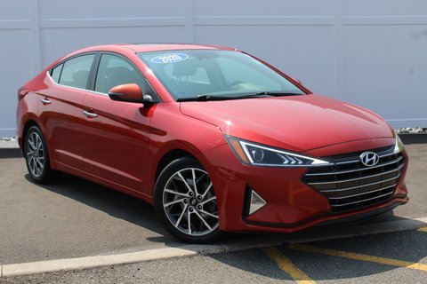 2020 Hyundai Elantra Luxury | Lthr | SunRoof | HtdSeats | Cam | Aux