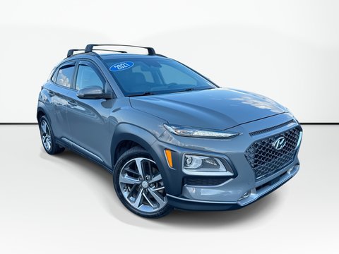 2021 Hyundai Kona Ultimate | Lthr | Nav | Cam | HtdSeats | Bluetooth