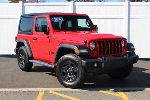2024 Jeep Wrangler SPORT | Cam | USB | Bluetooth | Warranty to 2028