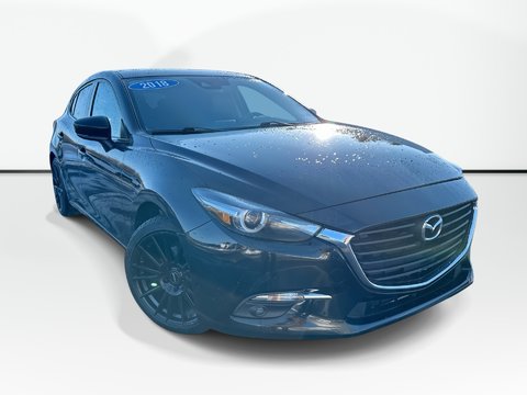 2018 Mazda 3 Sport GT | Cam | Roof | HtdSeats | Bluetooth | Aux | AC