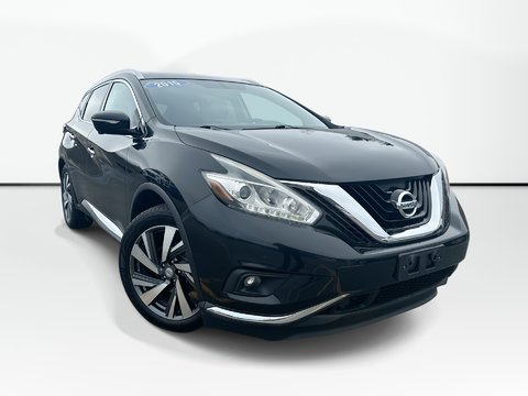 2015 Nissan Murano Platinum | Cam | HtdSeats | Bluetooth | USB | Aux